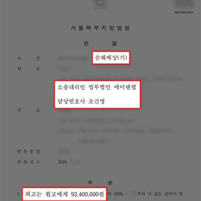 [손해배상] 미술품 투자 사기 손해배상 청구 성공｜피해금 약 9천만 원 전액 인용 사례